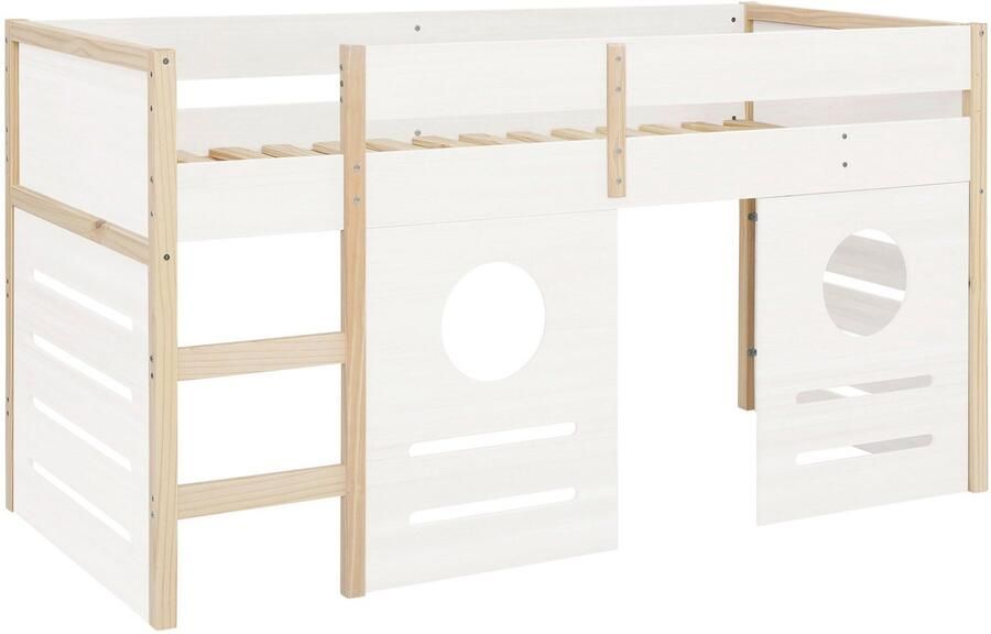 Loft24 Square Line|Sides Windows in Pine White Nature