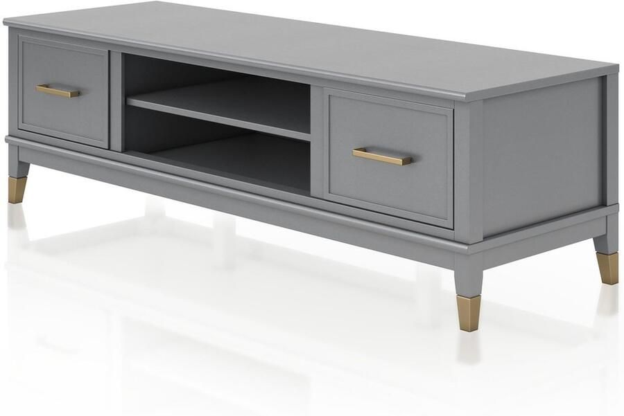 CosmoLiving by Cosmopolitan Tv-meubel Westerleigh Commode met 3 x kabeldoorvoeren MDF breedte 152 cm - Foto 5