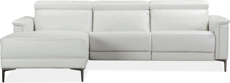 Loft24 Lund|3-zits 1 fauteuil links elektrisch crème - Foto 2