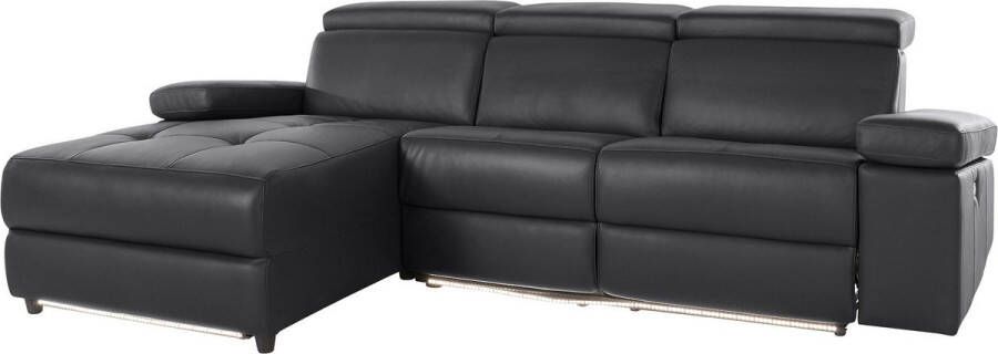 Loft24 Rayland|Chaiselong Sofa 3 Zitplaatsen Links Elektrisch