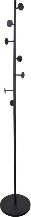 LOFT42 Bern staande kapstok Zwart Metaal 170x27
