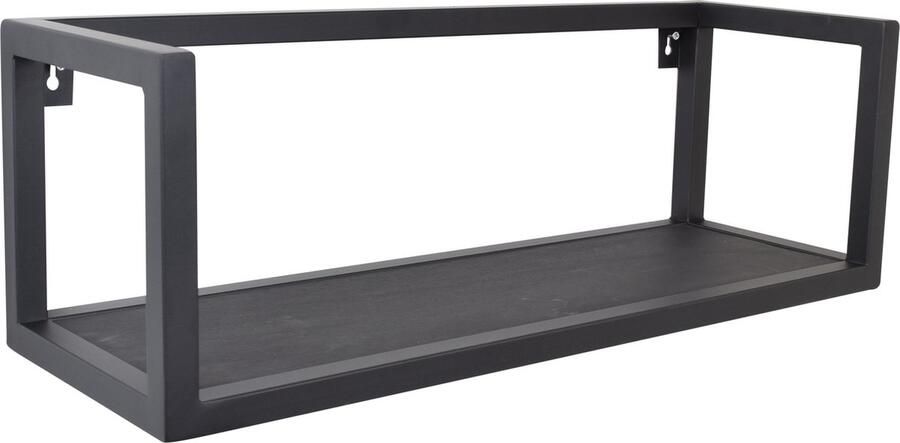 Loft42 Vegas Wandplank Zwart 60x20x20
