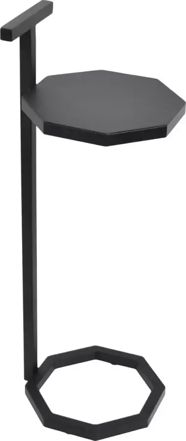 LOFT42 Octa Bijzettafel Zwart Metaal 69x24