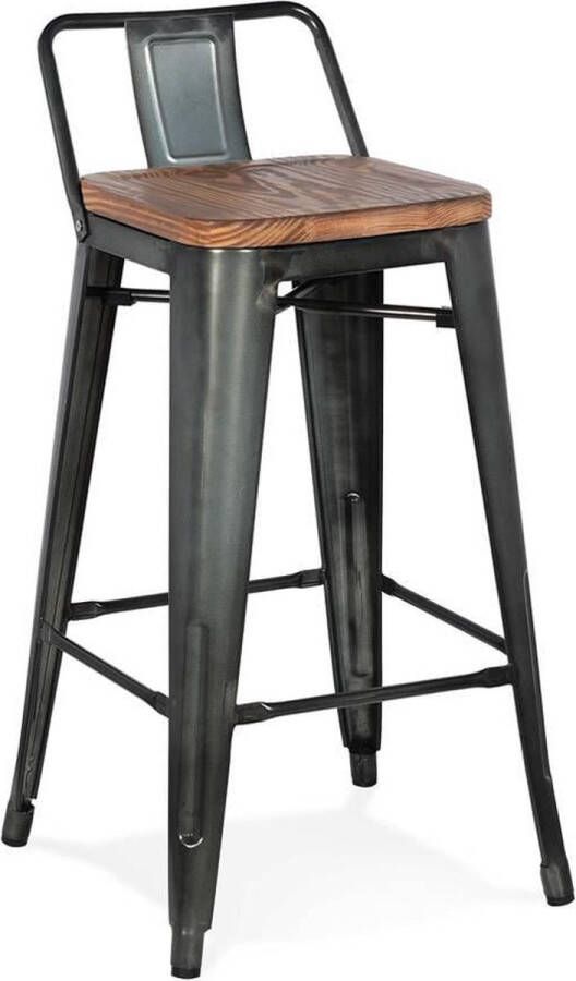 Loft46 Barkruk Julien Mini massief hout