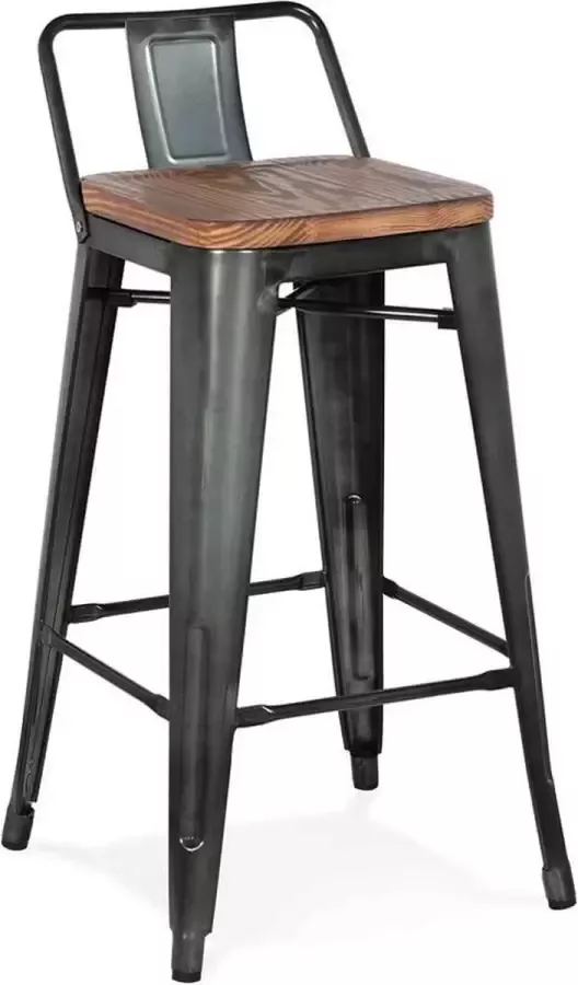 Loft46 Barkruk Julien Mini massief hout