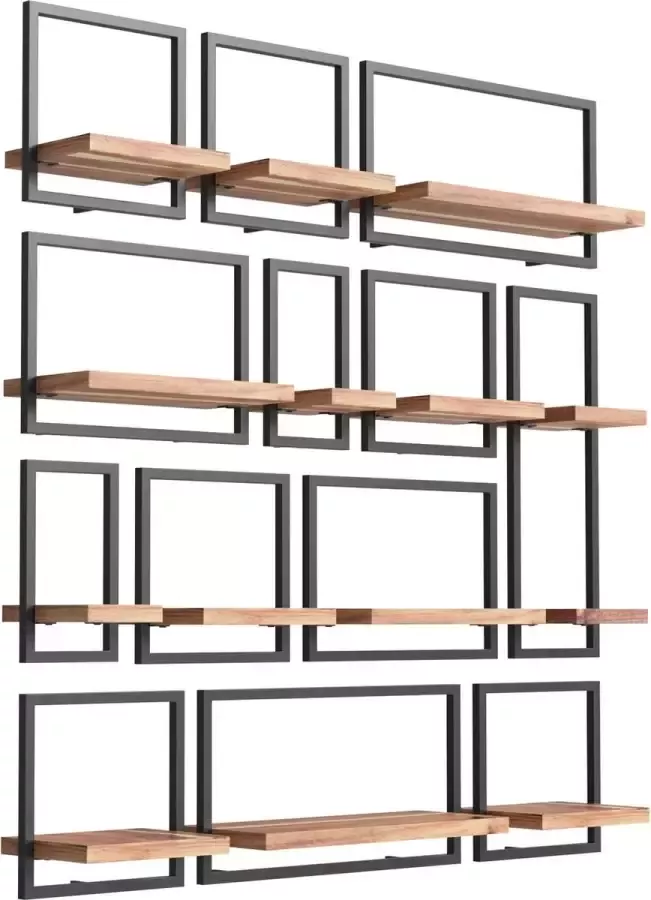 Loftdeur Industriele Shelfie Setup Shanghai