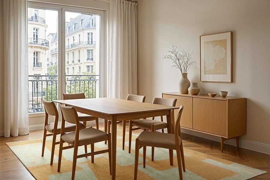 Beneffito Skip modern design vloerkleed met geel en beige geometrisch patroon Tapijt 240 x 340 cm