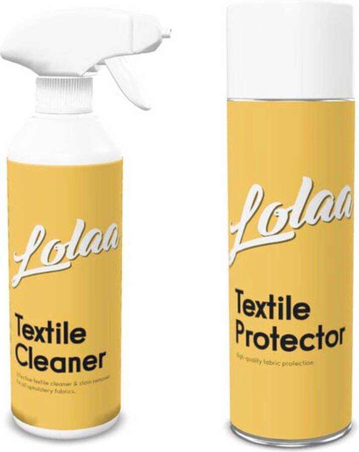 Lolaa furniture care Textile Impregneer Kit Complete Bescherming en Reiniging voor Alle Textiel