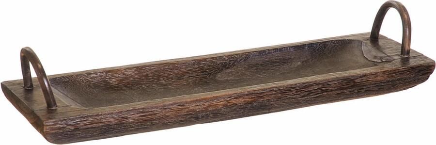 Lolaa Dienblad Arba hout bruin 50cm
