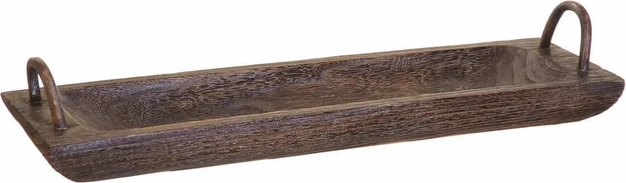 Lolaa Dienblad Arba hout bruin 60cm