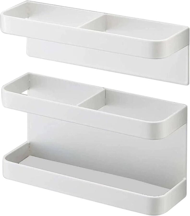 Longziming -Magnetische Parapluhouder – Verstelbare Wandmontage Zonder Boren met Wateropvangbakje – Stijlvolle Paraplustandaard van Koolstofstaal