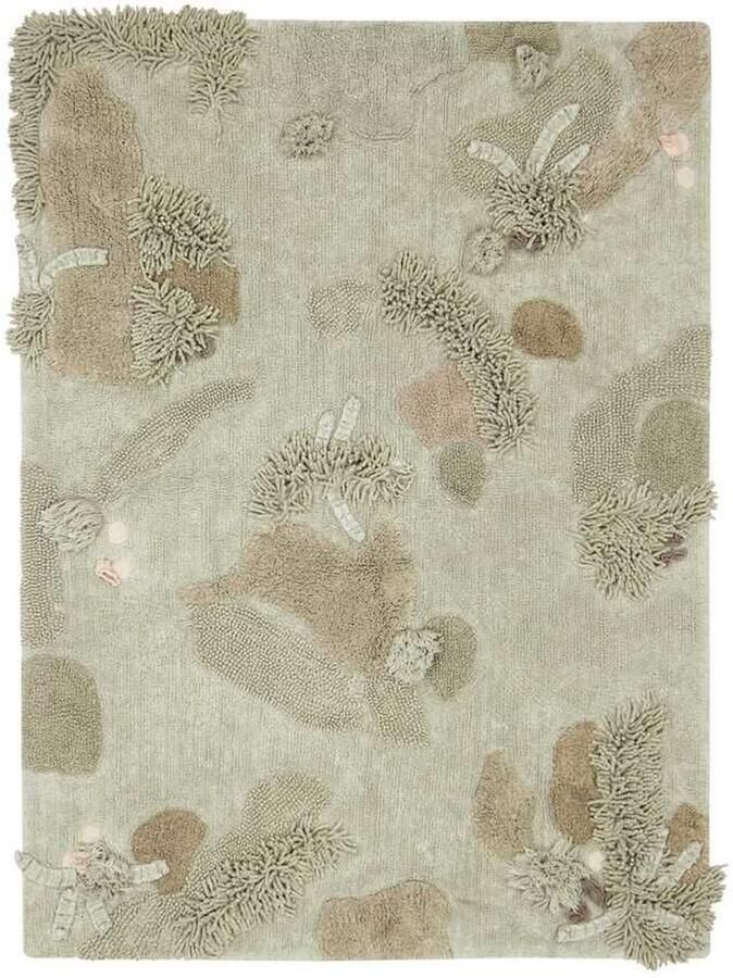 Lorena Canals Wasbaar katoen vloerkleed Mushroom Forest 120x160cm