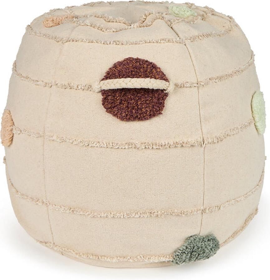 Lorena Canals Wasbare poef Solar Ø50x45cm