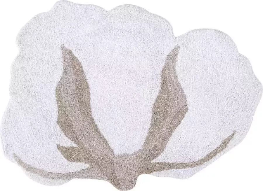 Lorena Canals vloerkleed Cotton Flower 120 x 130 cm