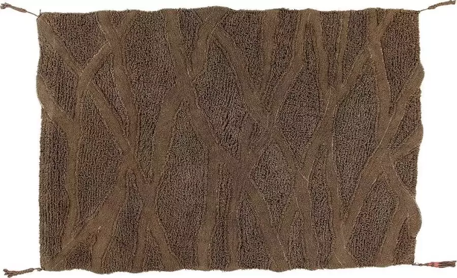 Lorena Canals Vloerkleed Enkang Acacia Wood 170 x 240 cm