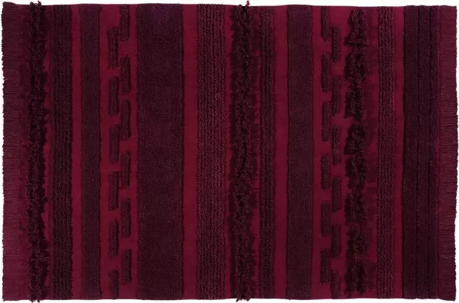Lorena Canals wasbaar vloerkleed Air savannah red 140 x 200 cm