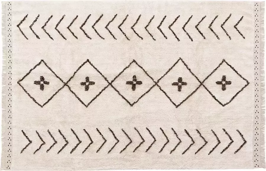 Lorena Canals Wasbaar Vloerkleed Bereber Rhombs 170 x 240 cm