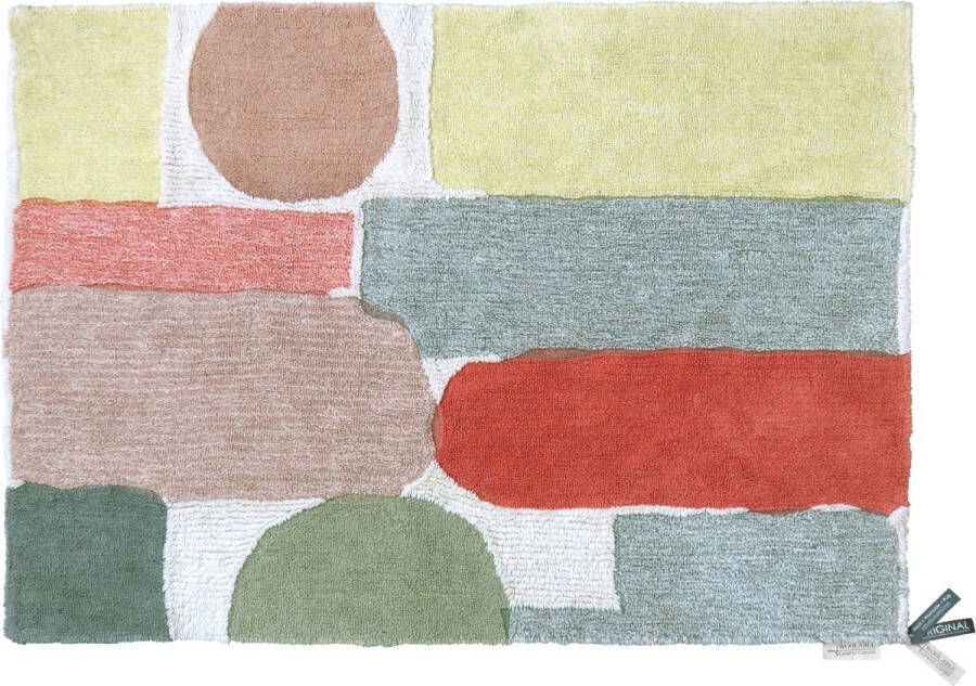 Lorena Canals Wasbaar wollen vloerkleed Abstract L 170x240cm