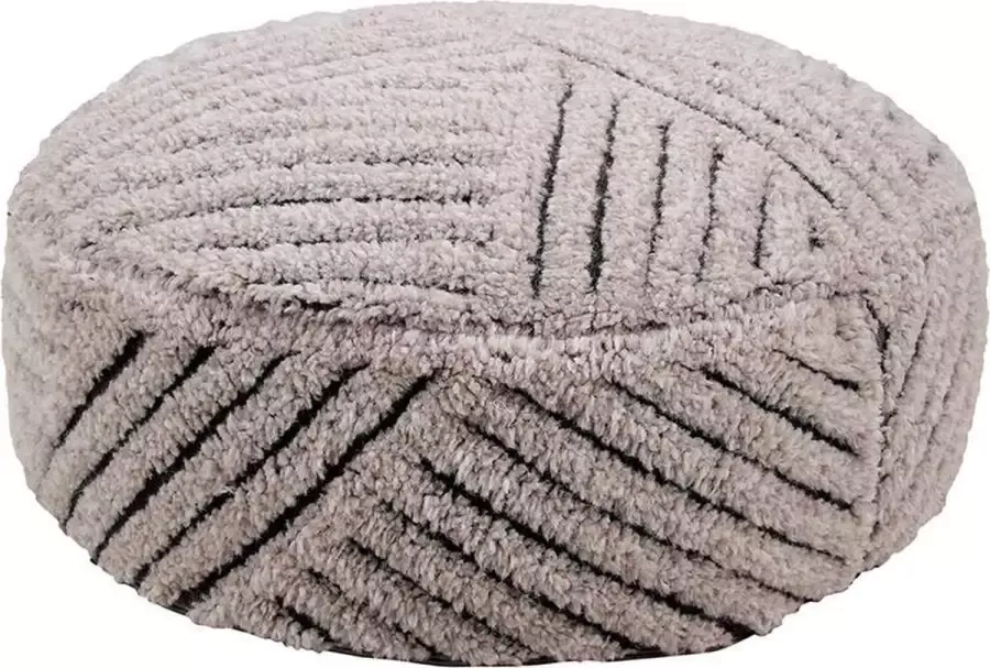 Lorena Canals wollen poef Fields Ø 70 cm