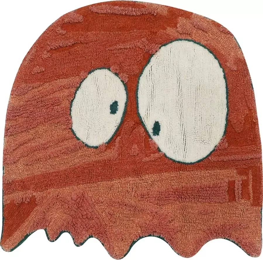 Lorena Canals Woolable Edgar Plans Kids Wollen Vloerkleed Ghosty 100 x 100 cm