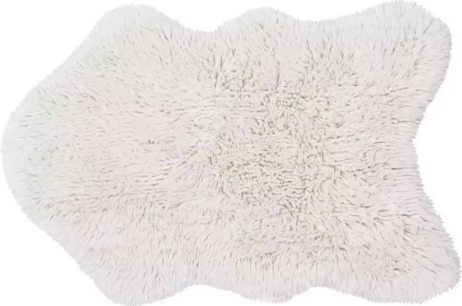 Lorena Canals Woolable Wollen Vloerkleed Woolly Sheep White 75 x 110 cm