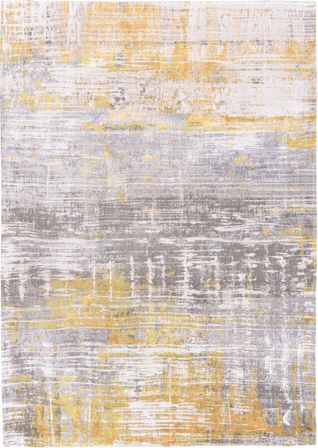 Louis de poortere Wasbaar Binnen & Buiten Vloerkleed 140 x 200 cm Streaks Sea Bright Sunny Laagpolig Tapijt Gerecycled PET Made in Belgium Circulair