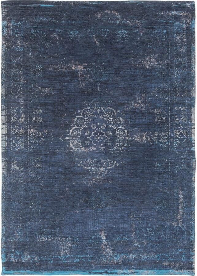 Louis de Poortere 8254 Fading World Medallion Blue Night 140x200 cm Vintage Vloerkleed - Foto 2