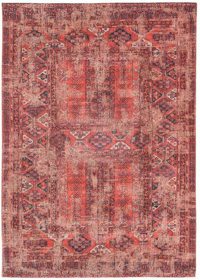 Louis de Poortere 8719 Antiquarian 7-8-2 Red 200x280 cm Vintage Vloerkleed