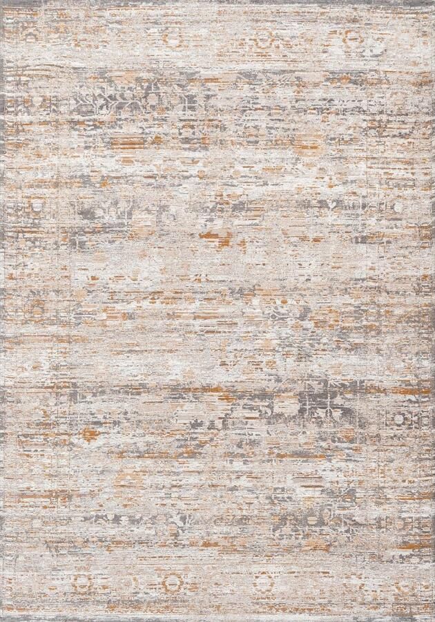 Louis de poortere 8884 Antiquarian Suleiman Grey Vloerkleed 140x200 Rechthoek Laagpolig Vintage Tapijt Landelijk Bruin Grijs - Foto 3