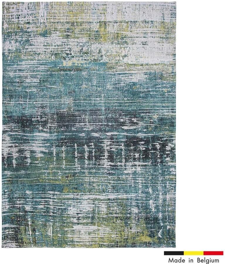Louis de poortere 9126 Atlantic Streaks Glen Cove Vloerkleed 170x240 Rechthoek Laagpolig Tapijt Modern Meerkleurig