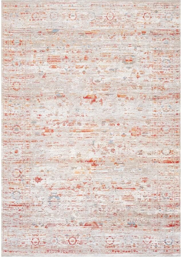 Louis de poortere Wasbaar Binnen & Buiten Vloerkleed 140 x 200 cm Ushak Galata Sunset Laagpolig Tapijt Gerecycled PET Made in Belgium Circulair - Foto 2