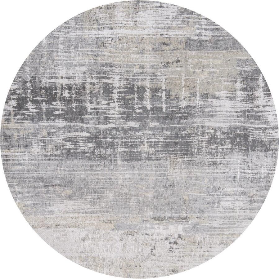Louis de poortere Rond vloerkleed Atlantic Streaks Coney Grey 8716 cm - Foto 2