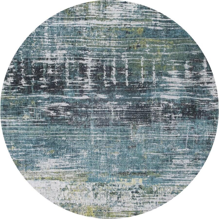 Louis de poortere Rond vloerkleed Atlantic Streaks Glen Cove 9126 cm - Foto 2