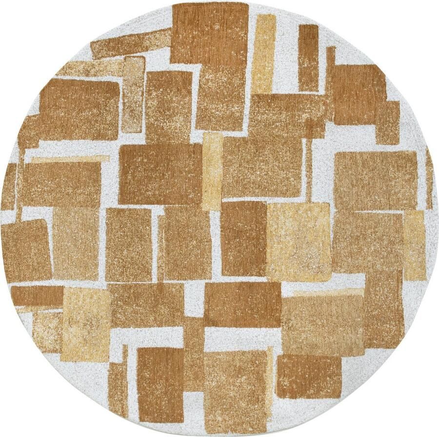 Louis de poortere Rond vloerkleed Craft Lucia Nuggets 9357 cm