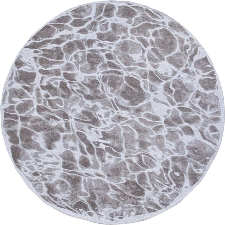 Louis de poortere Rond vloerkleed Meditation Swim Grit 9353 cm