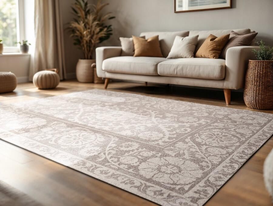 Louis de poortere vloerkleed Boree beige 200x280cm