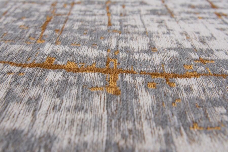 Louis de poortere Rond vloerkleed Mad Men Griff Columbus Gold 8419 cm - Foto 2