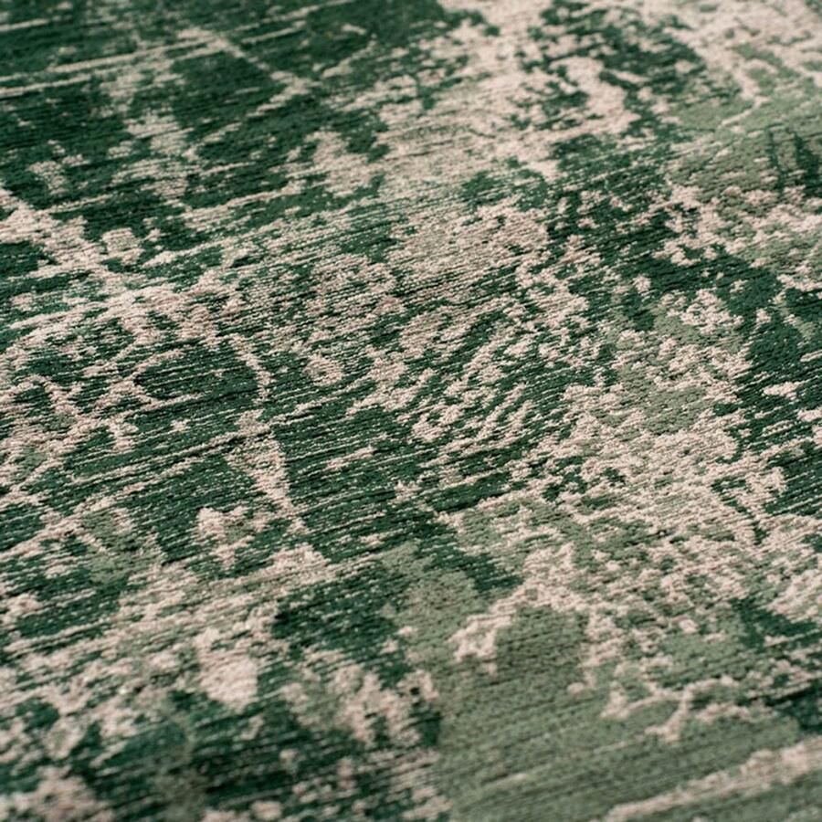 Louis de poortere 8723 Mad Men Dark Pine Vloerkleed 80x150 Rechthoek Laagpolig Tapijt Industrieel Beige Groen - Foto 2