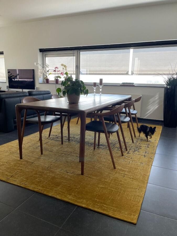 Louis de poortere Vloerkleed 8550 Griff Liberty Gold Vloerkleed 200x280 Tapijt