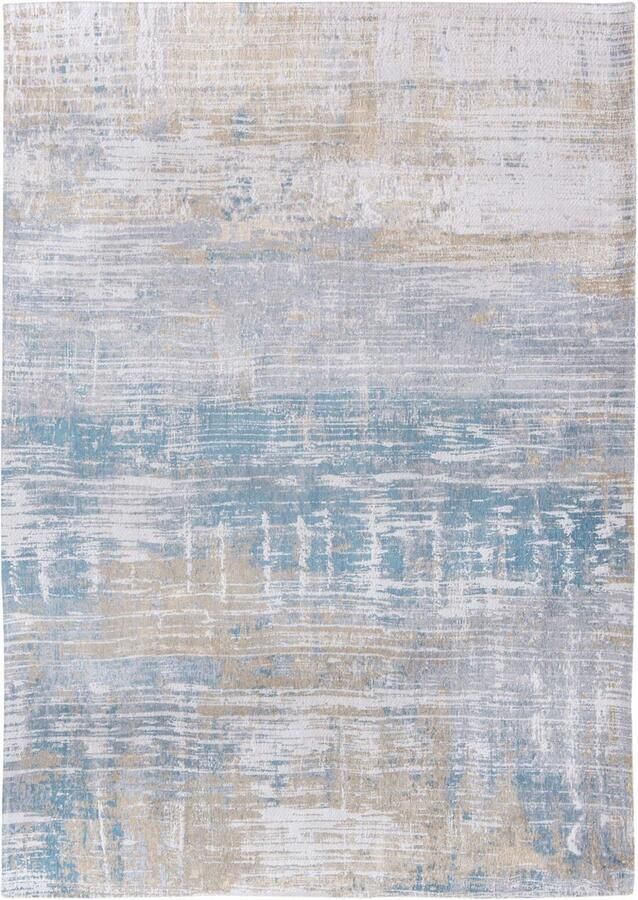Louis de poortere Vloerkleed Atlantic Streaks Long Island Blue 8718 x 390 cm