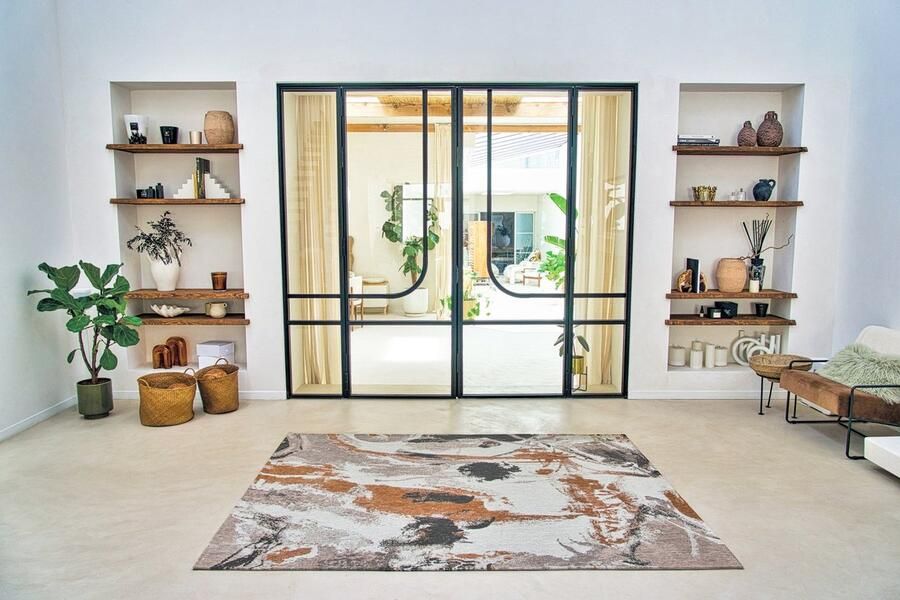 Louis de poortere Vloerkleed Gallery Fresque Middle Of 9344 x 390 cm