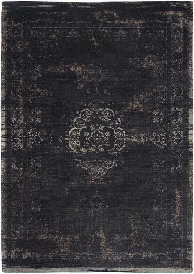Louis de poortere Vloerkleed Fading World Medallion Mineral Black 8263 x 340 cm
