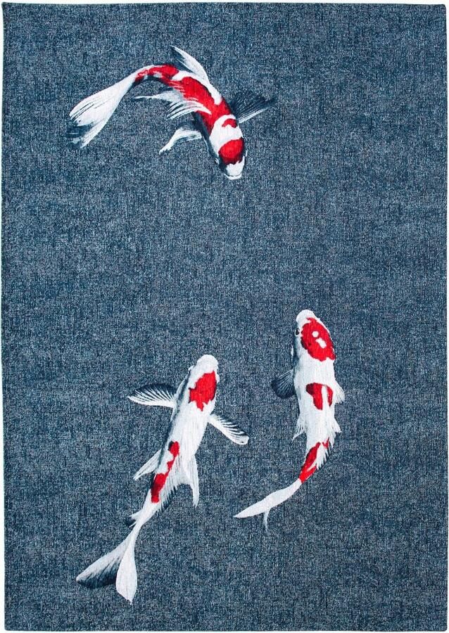 Louis de poortere Vloerkleed Pop Koi Japanese Pond 9390 x 390 cm - Foto 2