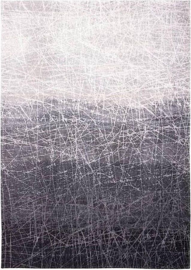 Louis de poortere 8881 Mad Men Wind Chill Grey Vloerkleed 80x150 Rechthoek Laagpolig Tapijt Modern Antraciet Grijs - Foto 2