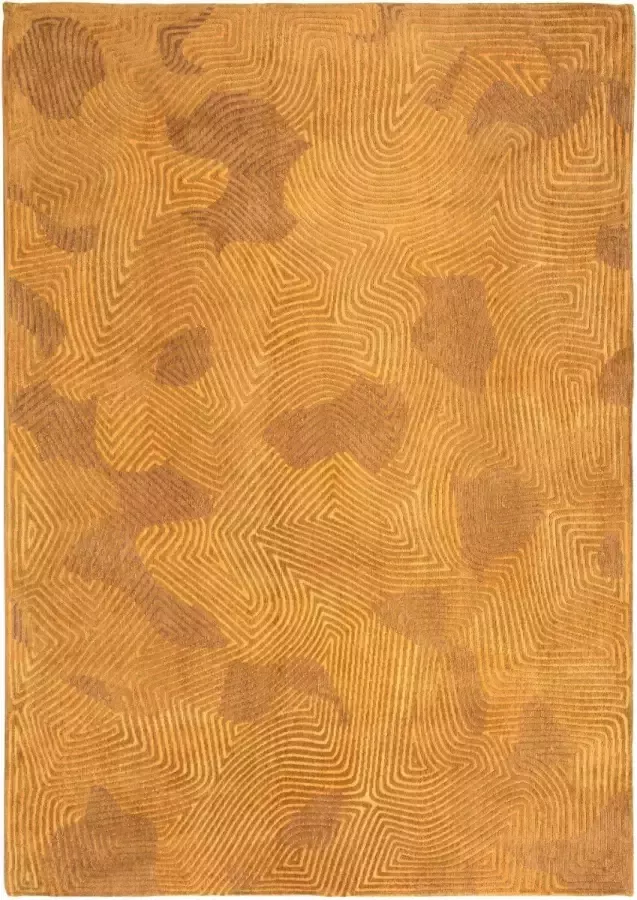 Louis de poortere Vloerkleed Meditation Coral Jelly Gold 9226 9255 x 200 cm