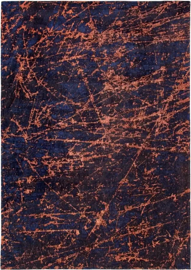 Louis de poortere Vloerkleed Stellar Mad Men 9217 Blue Star Vloerkleed 280x390 Tapijt