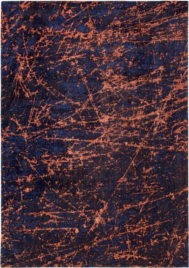 Louis de poortere Vloerkleed Stellar Mad Men 9217 Blue Star Vloerkleed 80x150 Tapijt