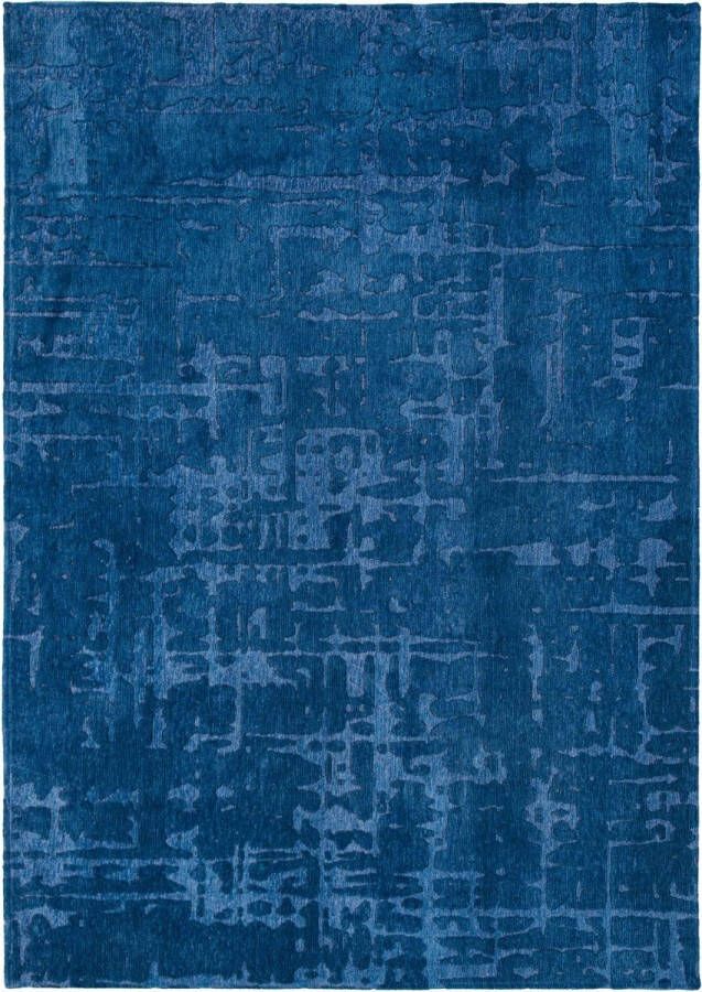 Louis de poortere Vloerkleed Structures Baobab 9250 Suarez Blue Vloerkleed 80x150 Tapijt