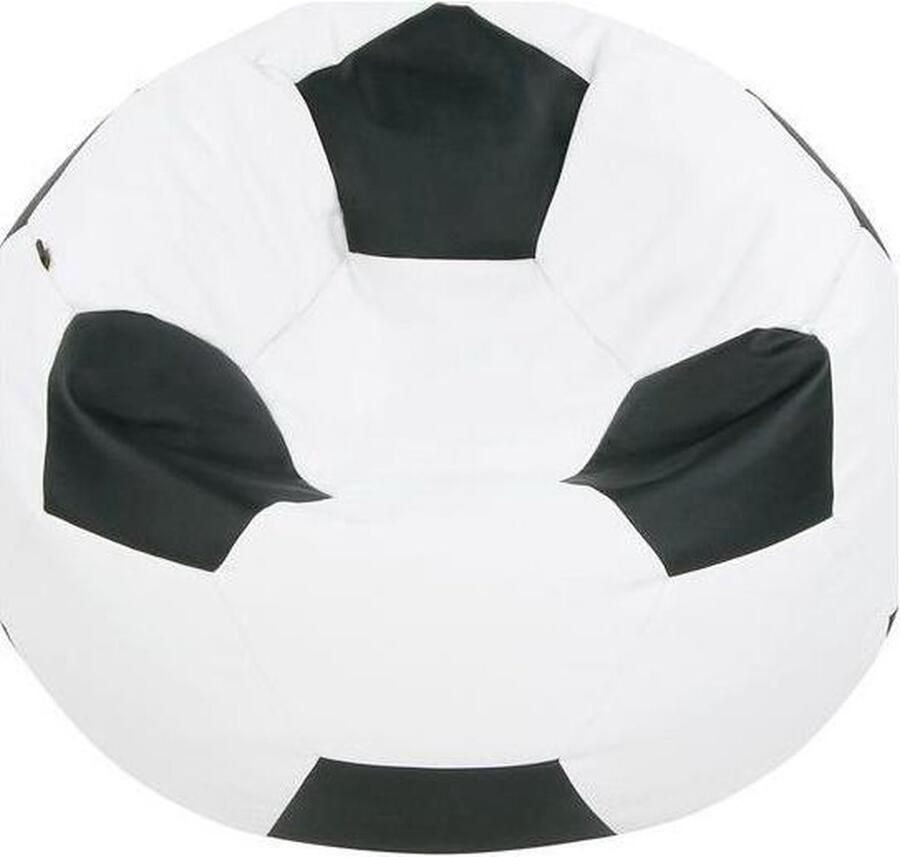 Loungiez Zitbal Voetbal Groot Zwart-Wit