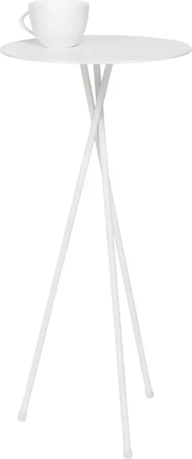 Lourens Fisher Mork bijzettafel wit